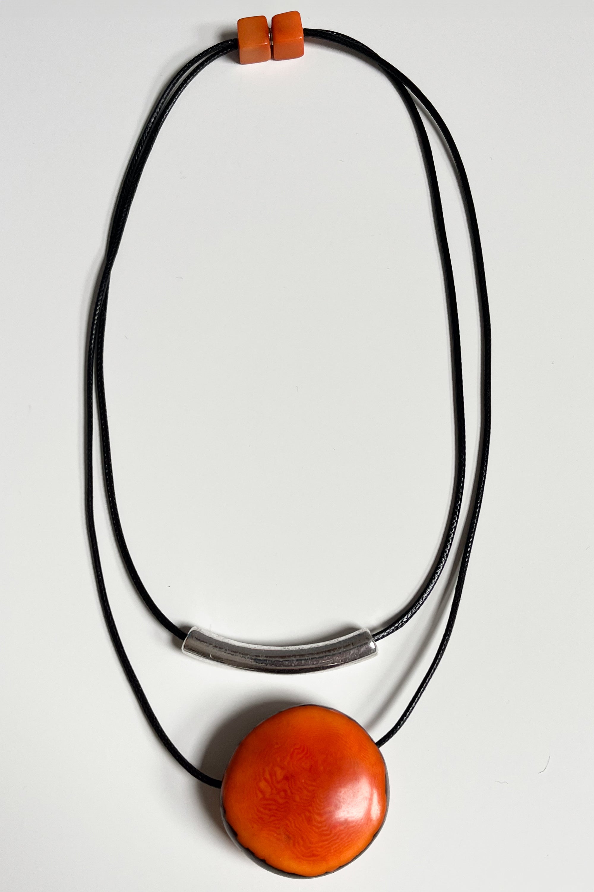 Barra Necklace Orange