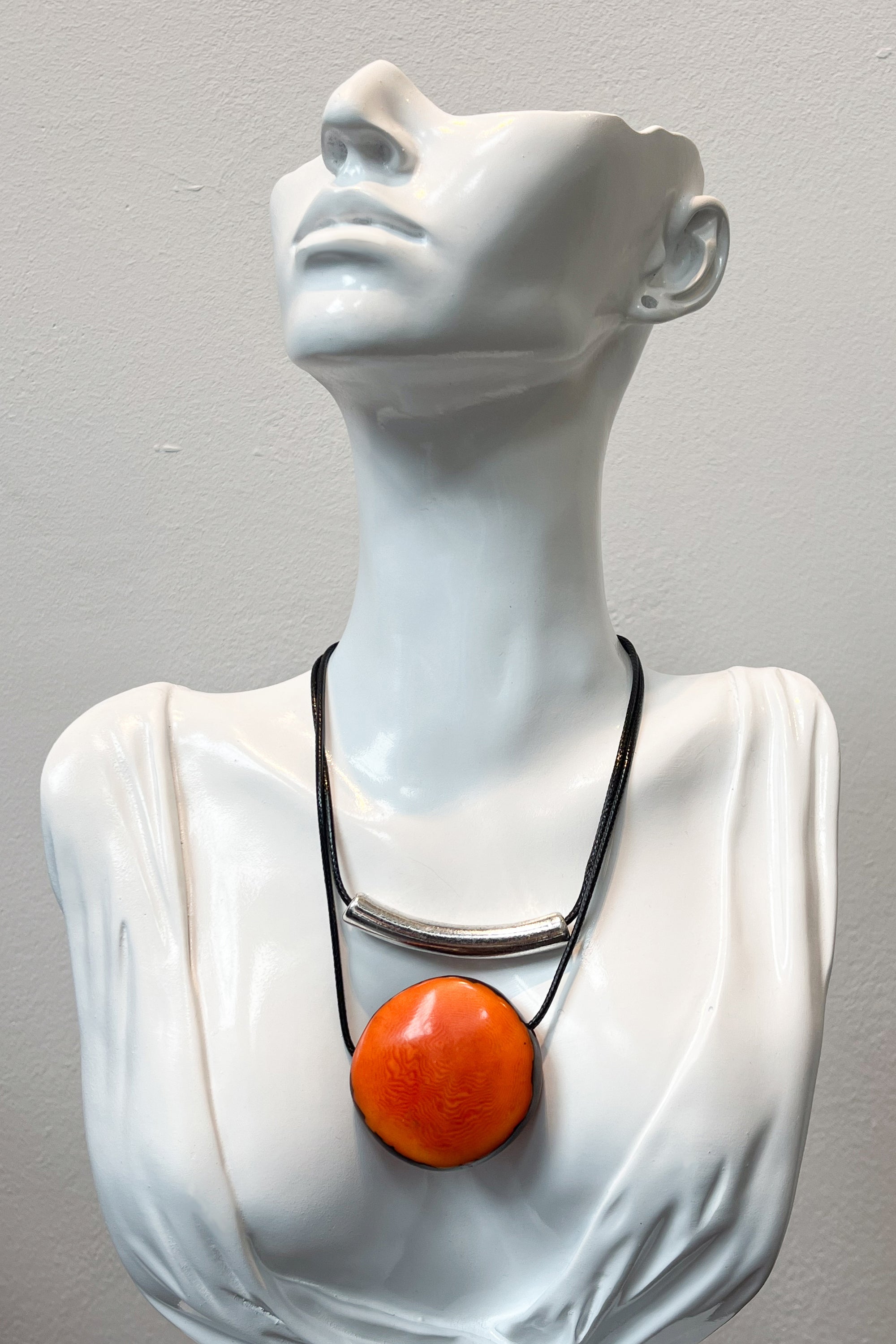 Barra Necklace Orange