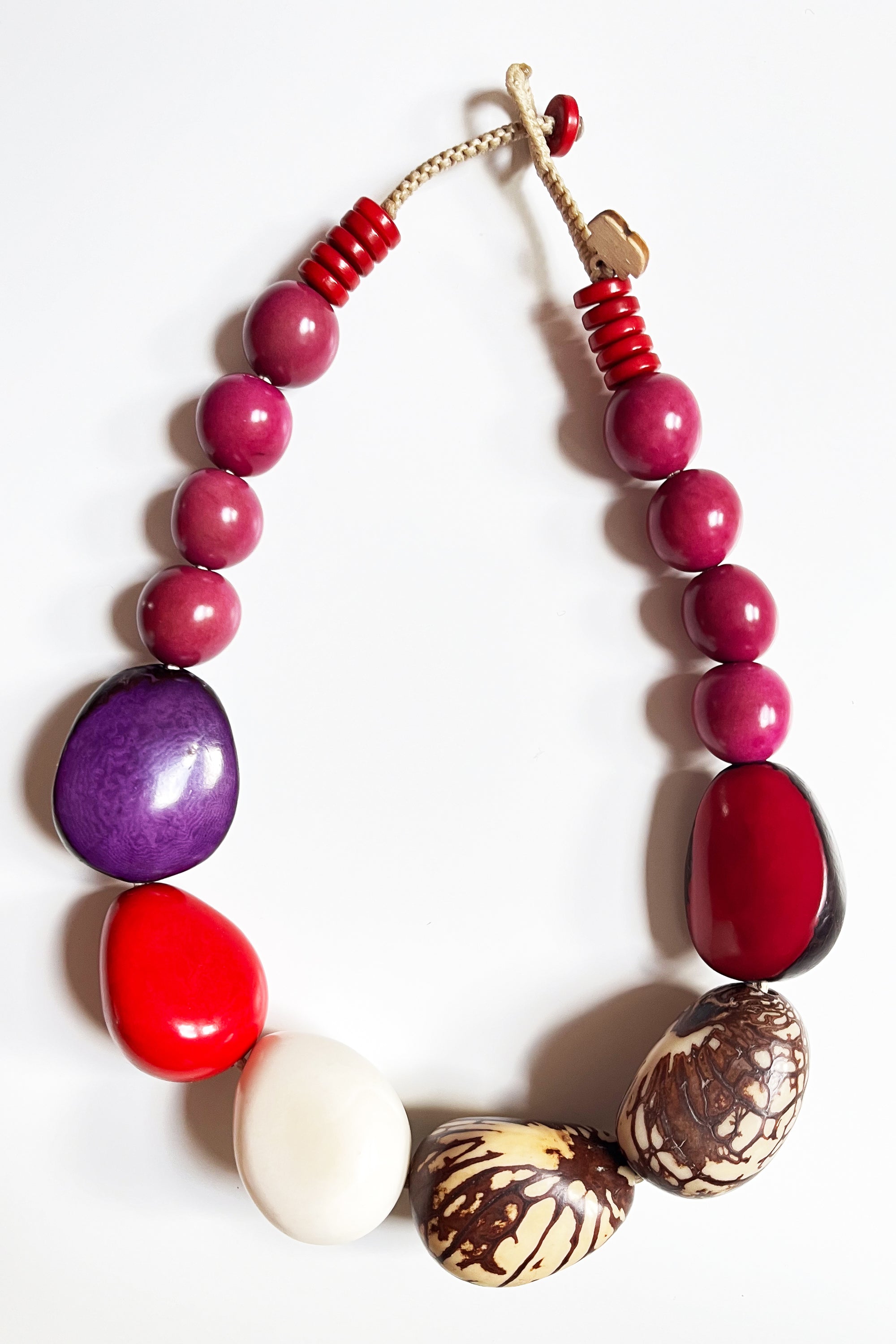 Marina Necklace Fuchsia