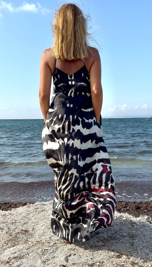 Mariposa Amami Long Silk Dress
