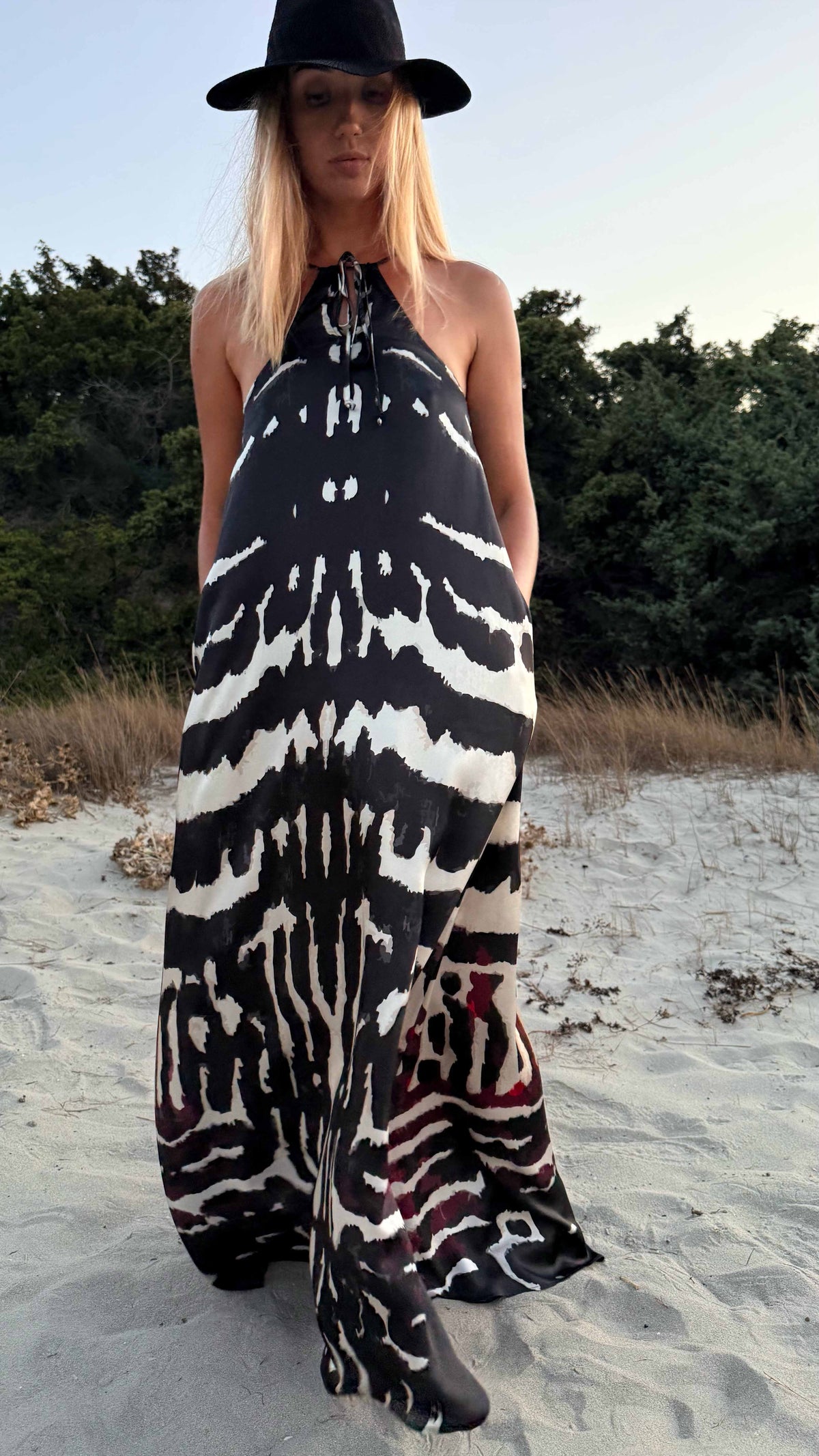 Mariposa Amami Silk Maxi Dress