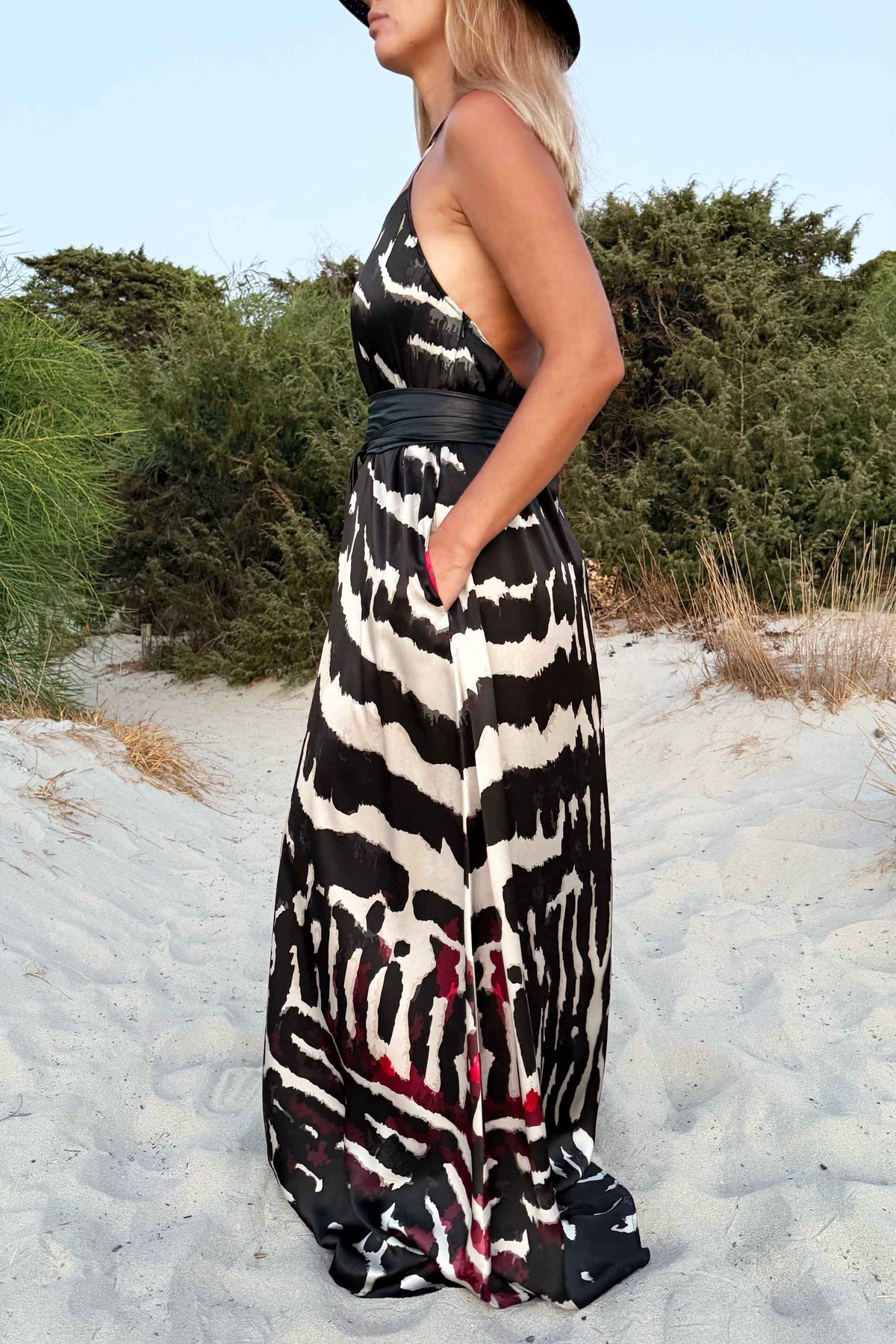 Mariposa Amami Silk Maxi Dress
