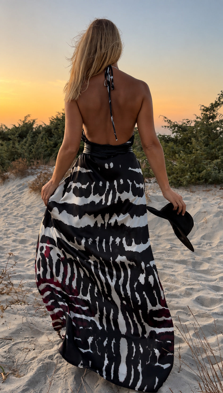 Mariposa Amami Silk Maxi Dress