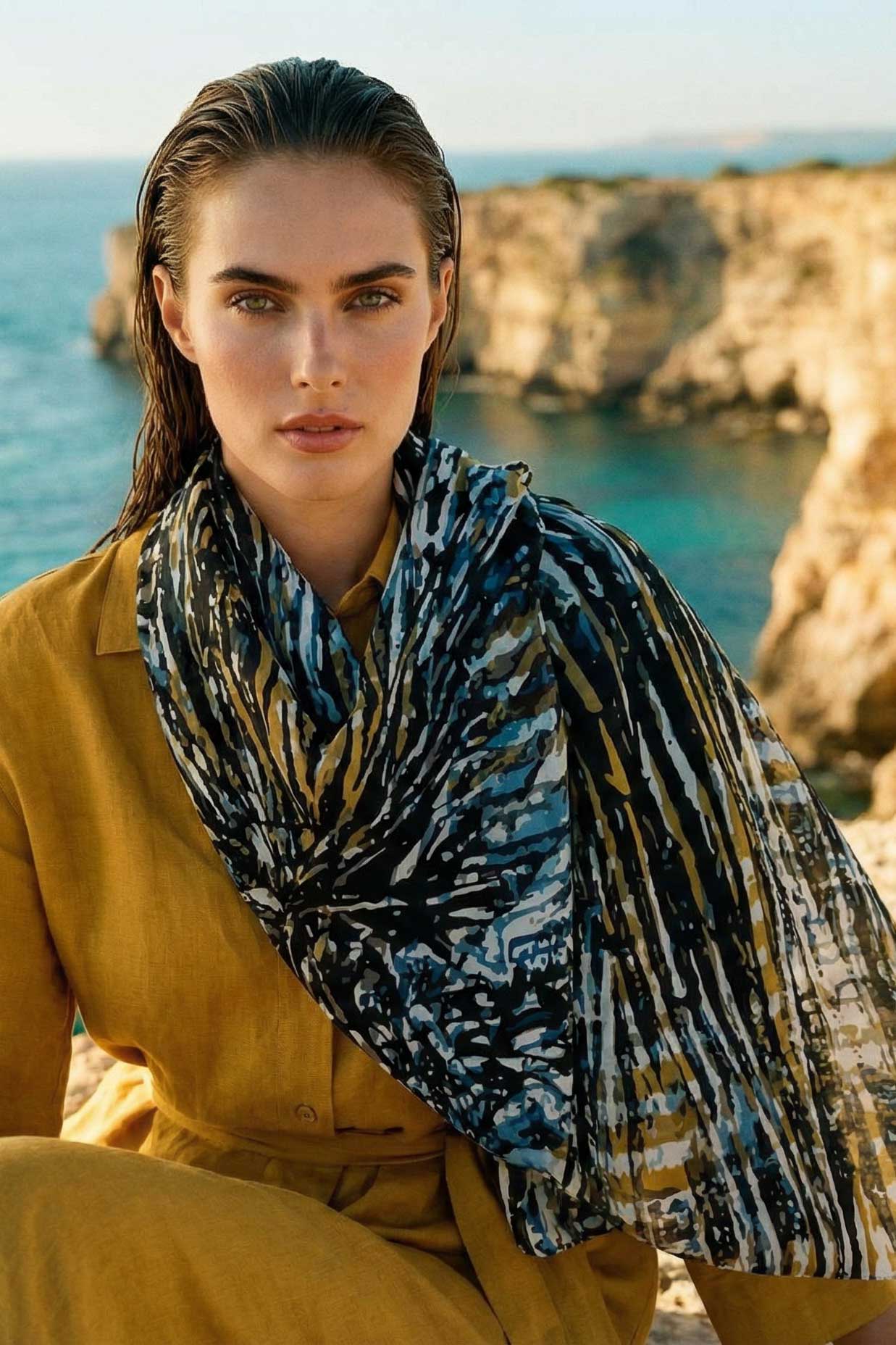 Energy Seaweeds Shawl