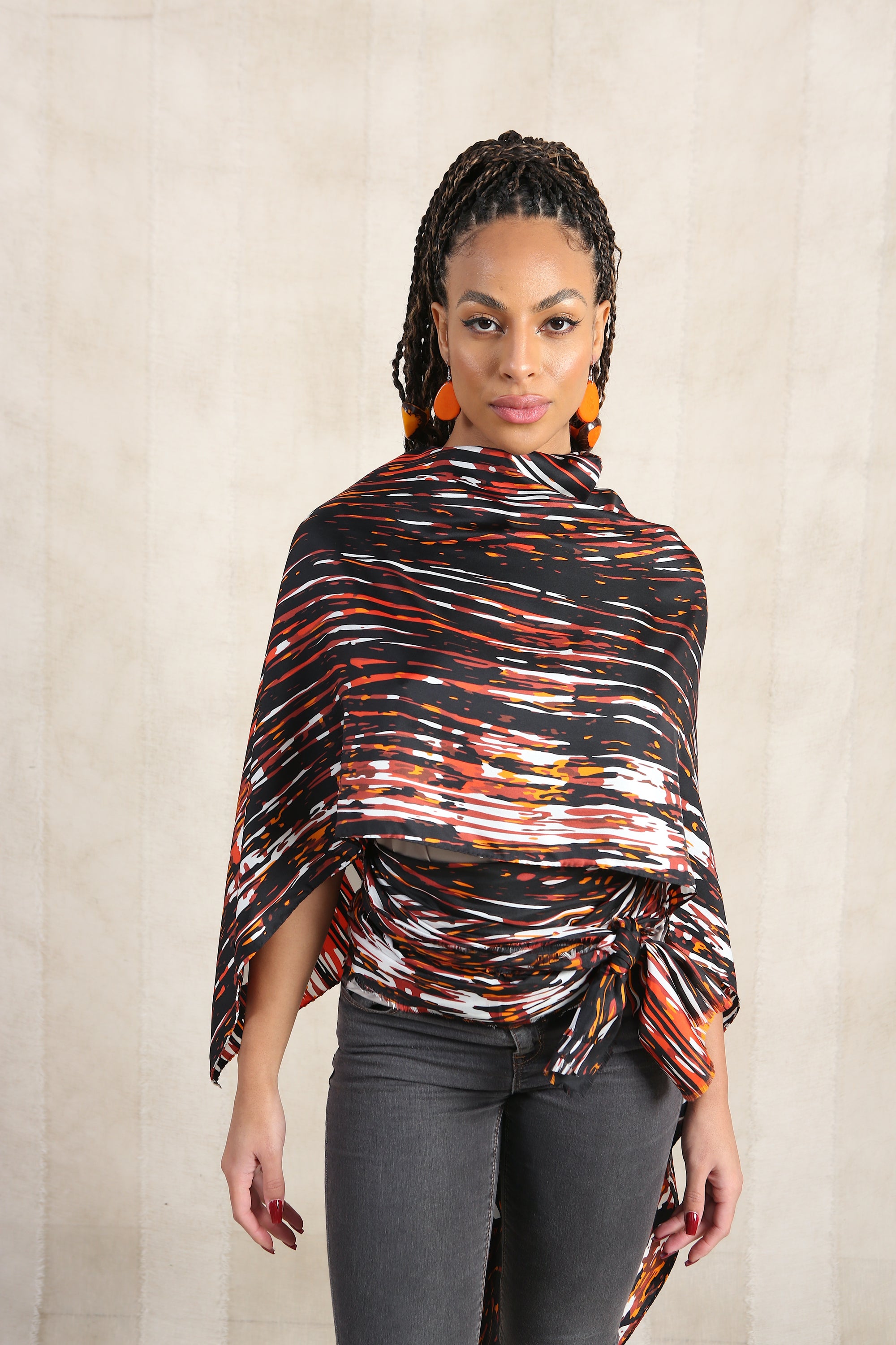 Energy Lava Narrow Shawl