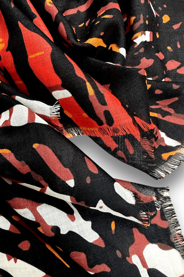 Energy Lava Wide Shawl