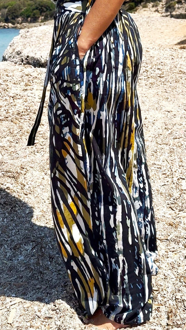 Seaweed Kala Shirred Pants