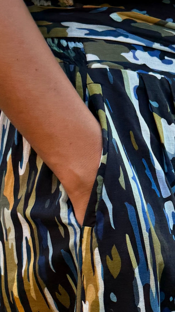 Seaweed Kala Shirred Pants