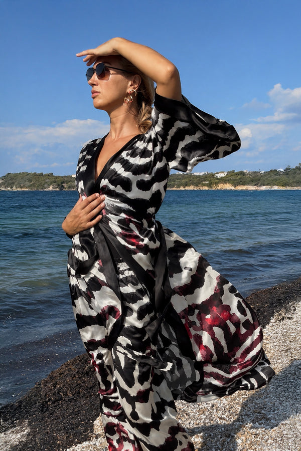 Mariposa Umi Silk Kimono