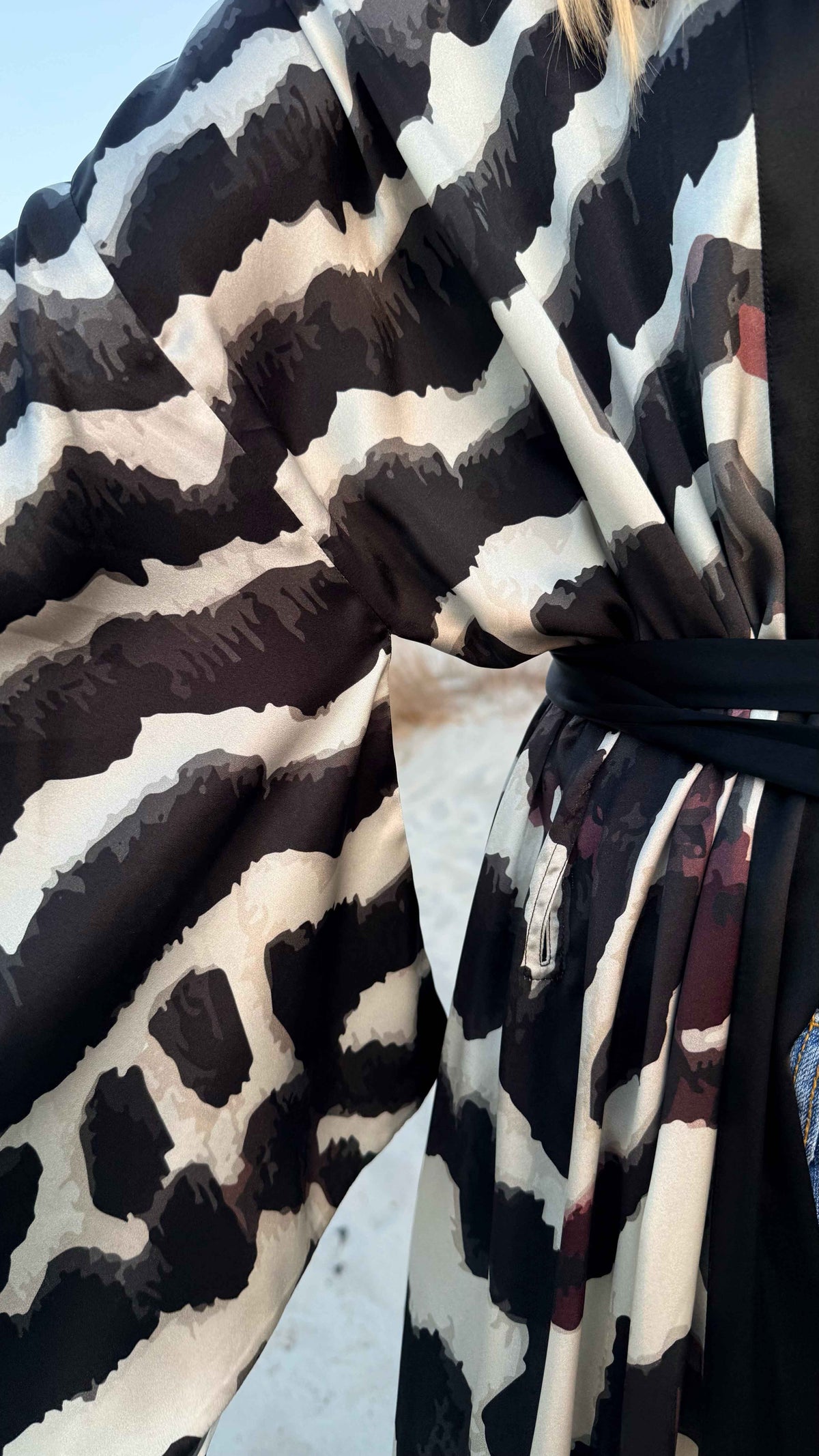 Mariposa Umi Silk Kimono