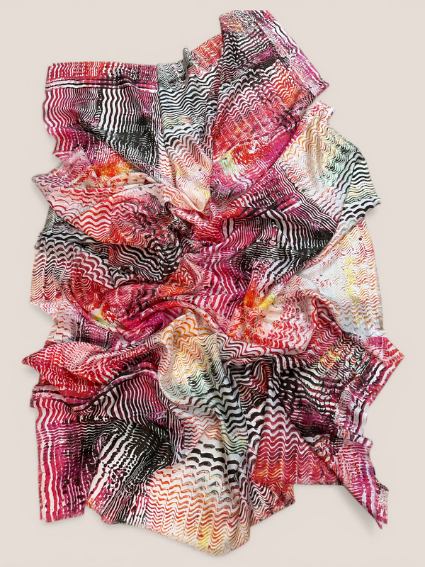 Allegria Silk Fuchsia Shawl
