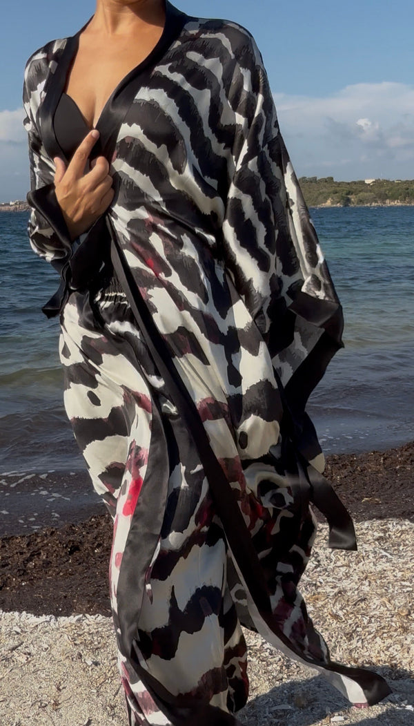Mariposa Umi Silk Kimono